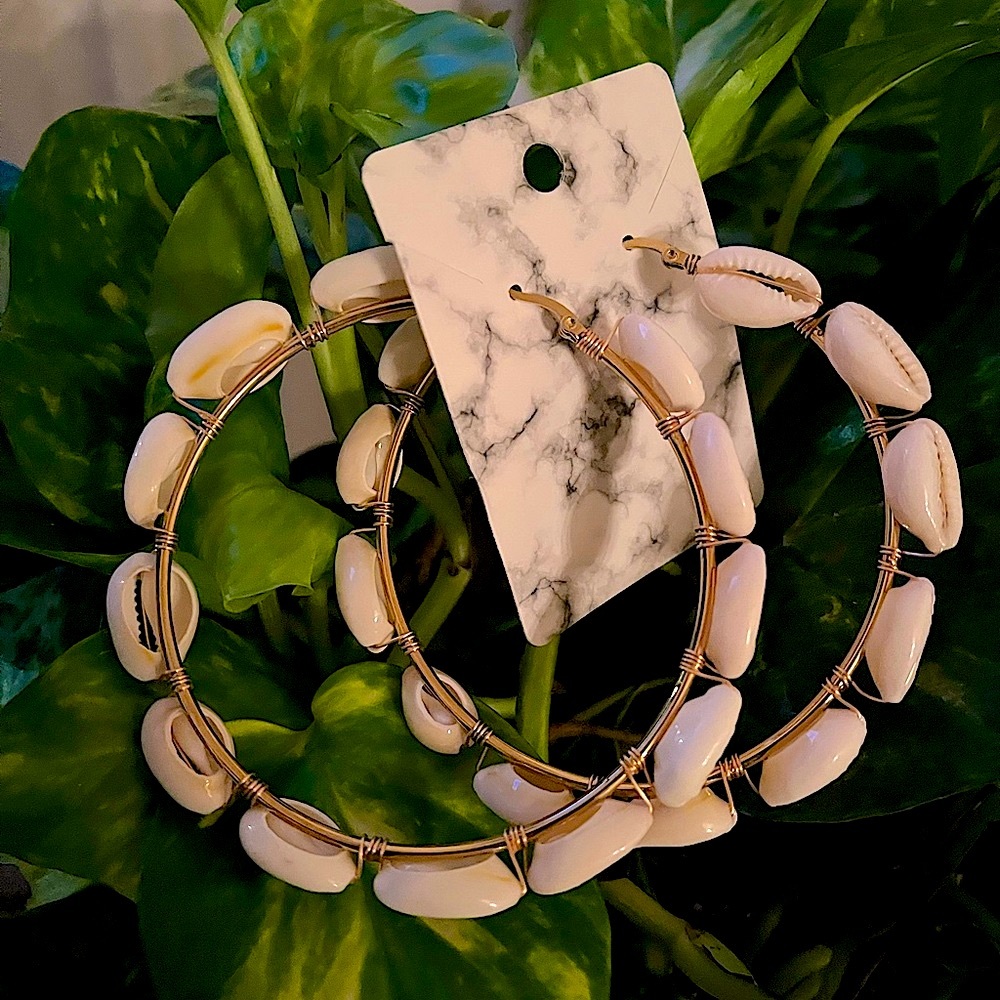 Seashells earrings
